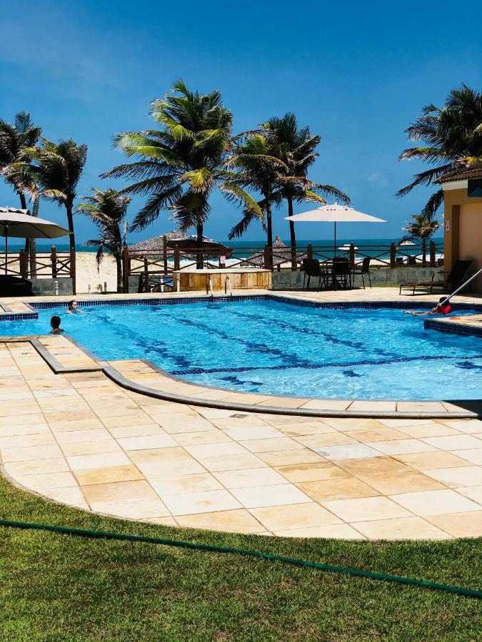 Beach Front Apartment Near Beach Park Fortaleza Dış mekan fotoğraf